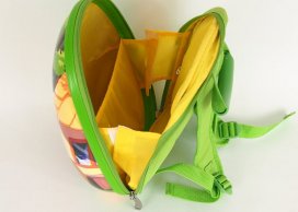 Plecaczek ABS zielony 31 cm, 0,49 kg 