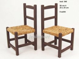 WOODEN CHAIR BROWN COLOR 50 CM