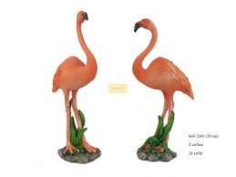 Flamingi figurki z poliresingu 20 cm 