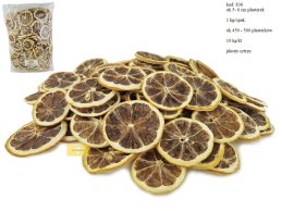 Yellow lemon slices 1kg/pb