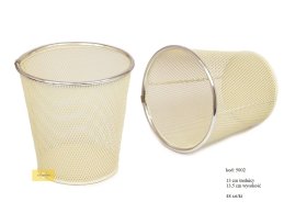 kremowa DONICZKA OSŁONKA KUBEK na długopisy 13 cm 