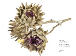 ARTICHOKE KWIAT PĄK duży 12-13 cm, 40 cm długość 100 szt/kt