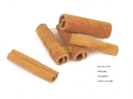 CYNAMON DEKORACYJNY 5cm 100g/opak około 35 szt.