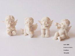 ANIOŁKI 6 CM ŚMIESZKI 4 WZORY