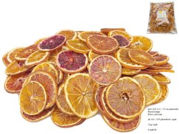 SUSZONE PLASTRY POMARAŃCZY BLOOD ORANGE  3,5 - 5,5 cm KOLOR CZERWONY 250 G /OPAK - 85-95 plasterków