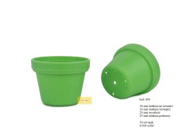 Plastik pot PP Tiny 38 mm Ø green color