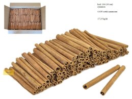 CYNAMON 10 cm ULTRA CIENKIE LASKI 17,15kg/kt około 4630 lasek cynamonu w kartonie
